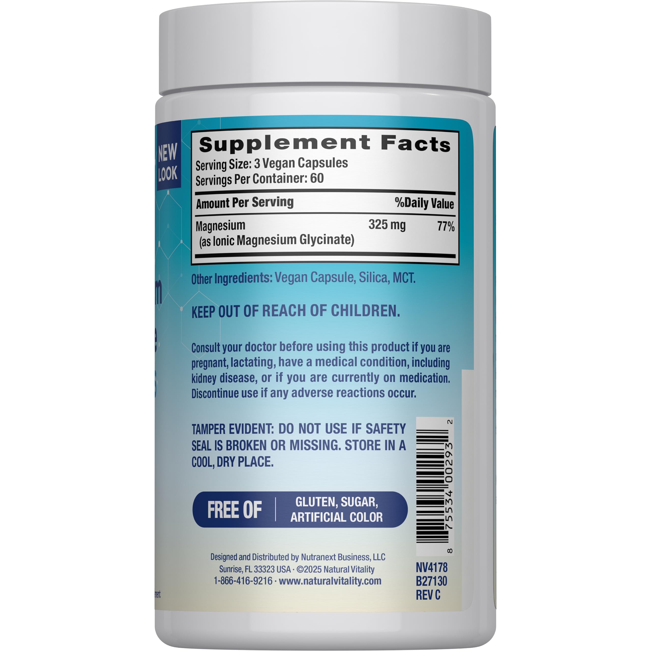 Natural Vitality Calm Dietary Supplement for Mood

