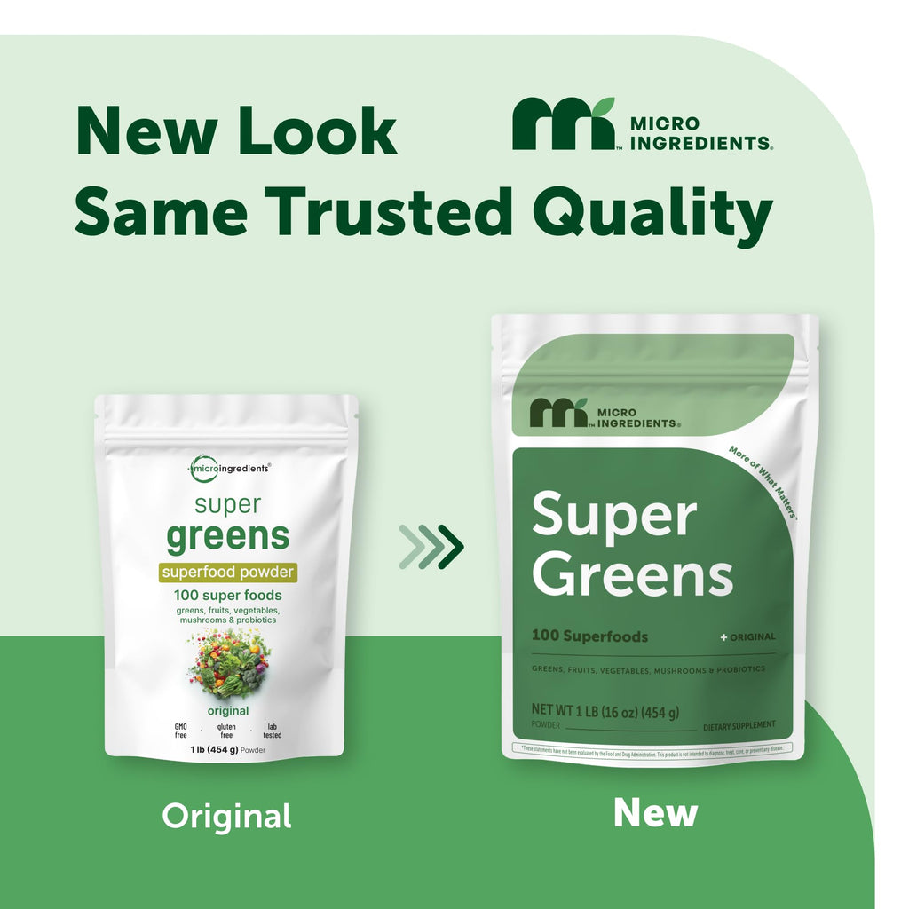 Micro Ingredients Super Greens Powder | Plant-Based

