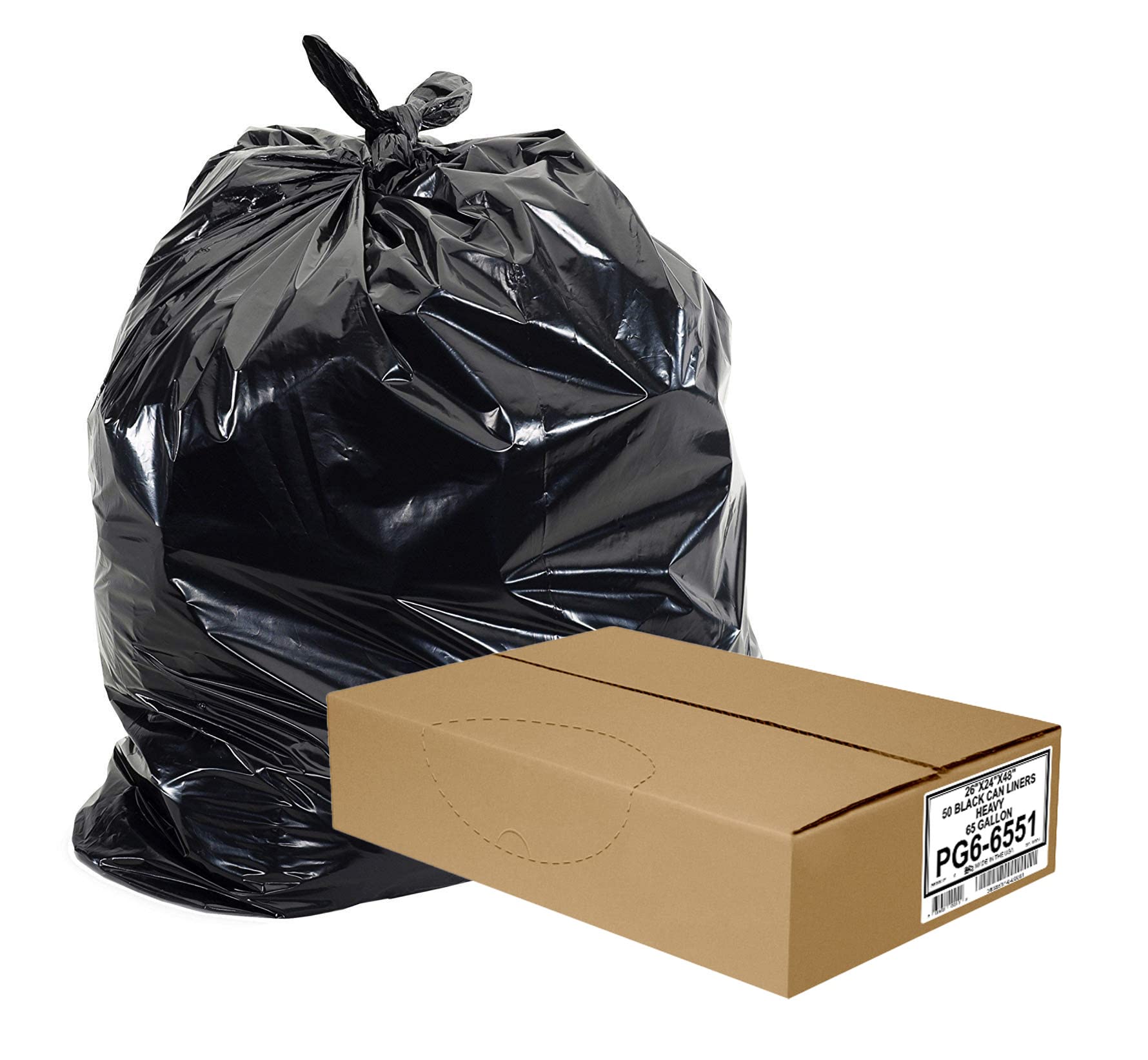 Aluf Plastics Heavy-Duty Garbage Bags

