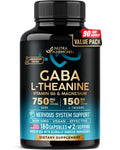 NutraHarmony GABA L-Theanine Calm Mood Support