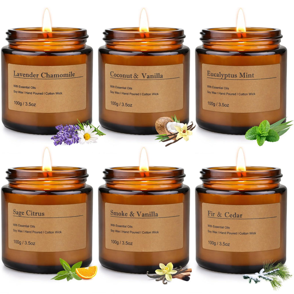 MIMURHYL Soy Wax Candle Gift Set