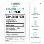 Organics Ocean Real Magnesium Citrate Chelated Supplement

