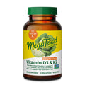 MegaFood Vitamin D3 5000 IU with K2 – Vegetarian D3 Supplement for Bones & Immune Health