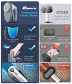 Bymore Fabric Shaver & Lint Remover - Clothes & Furniture

