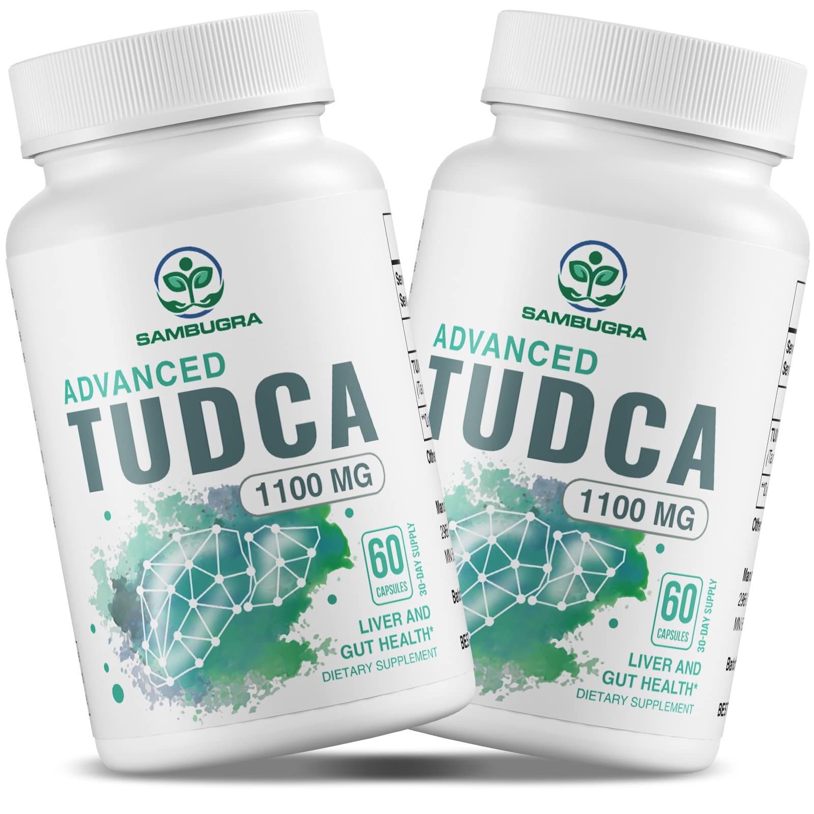 Sambugra TUDCA Liver Support Supplement, Detox & Digestive Health