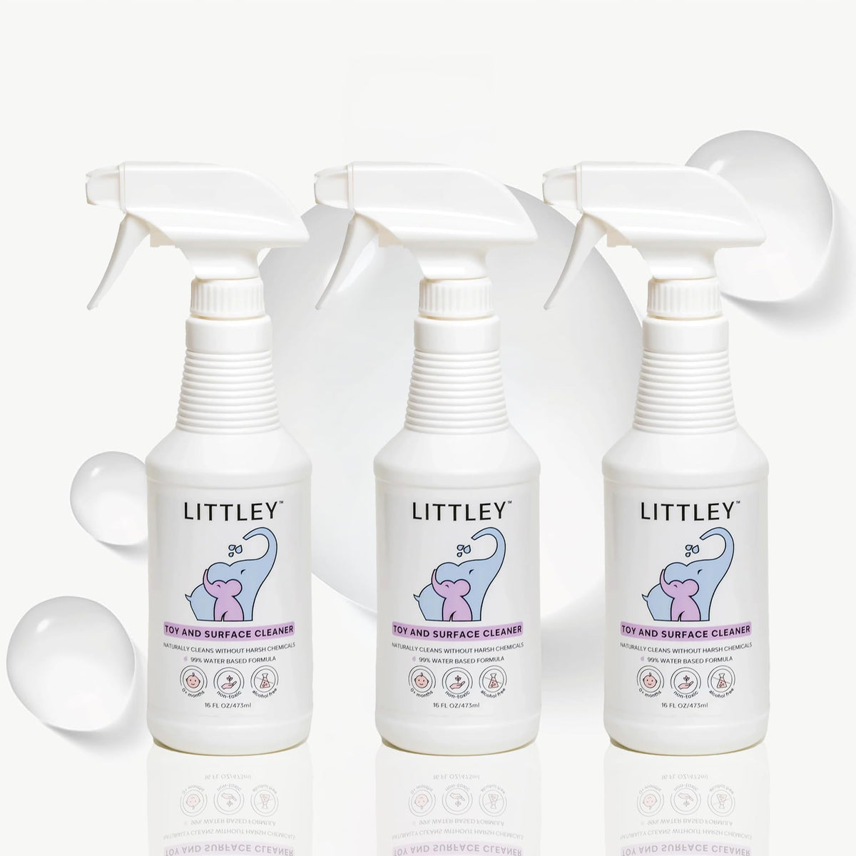 Littley HOCl Toy & Surface Cleaner - Fragrance-Free & Alcohol-Free