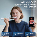 Tonsil Stone Remover with Camera - 1080P Visual Kit

