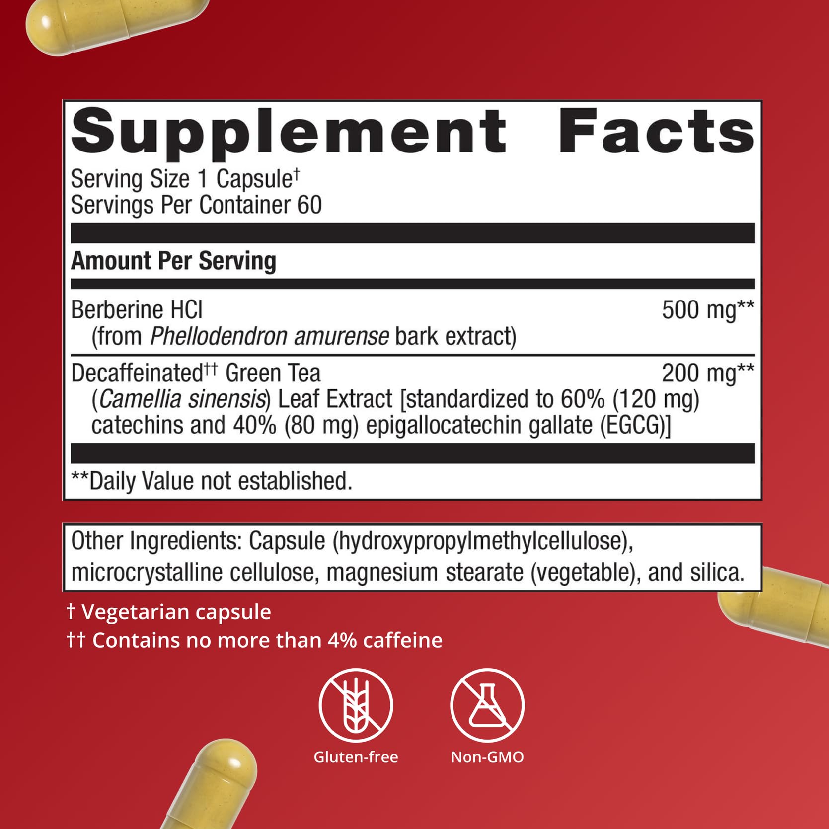Metagenics Berberine Supplement for Metabolic Support

