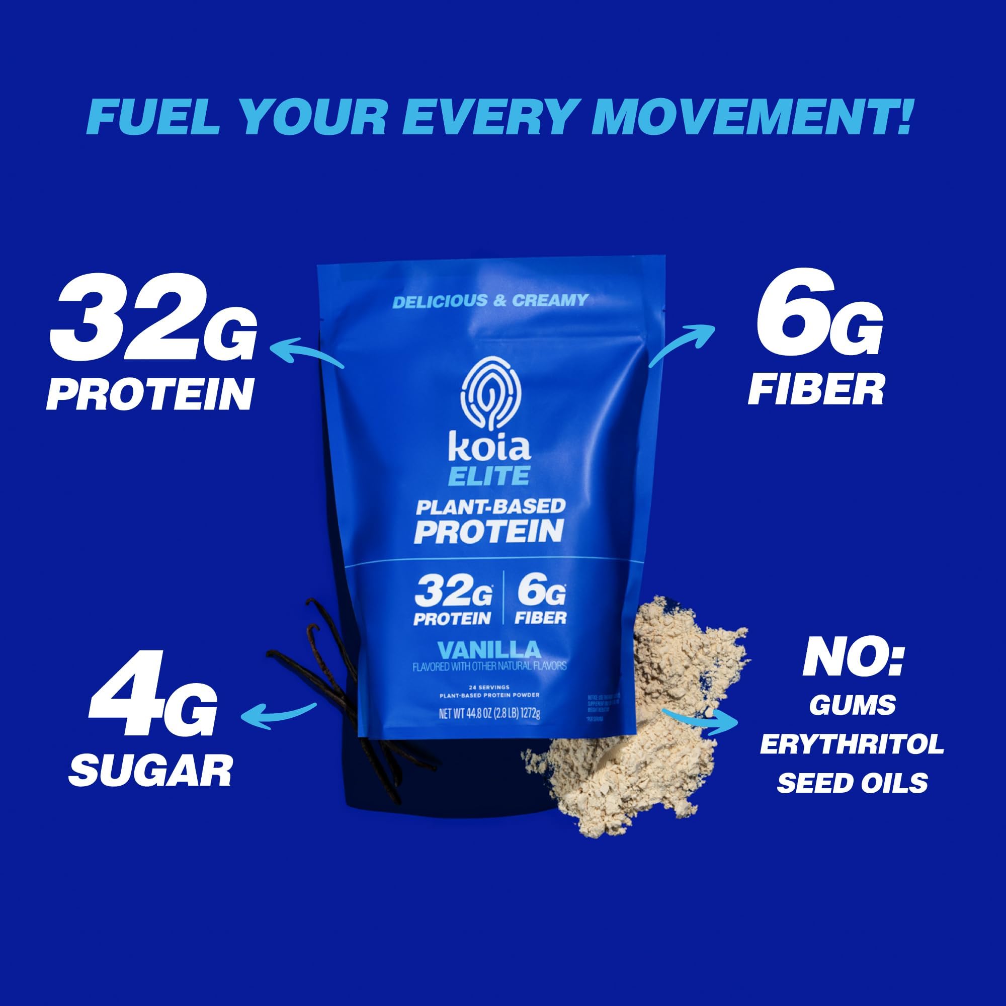 Koia Plant Based Protein Elite Powder

