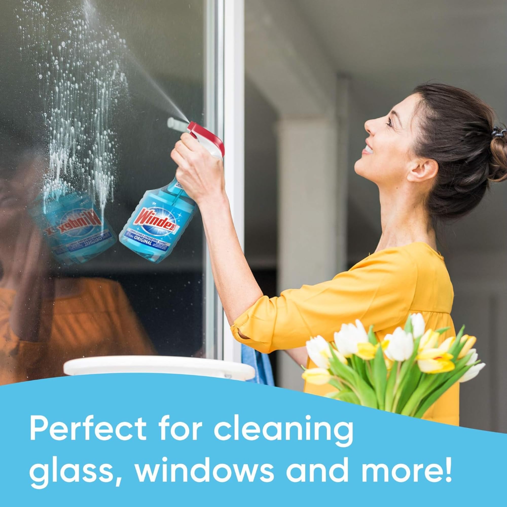 Windex Original Glass Cleaner – Streak-Free Shine

