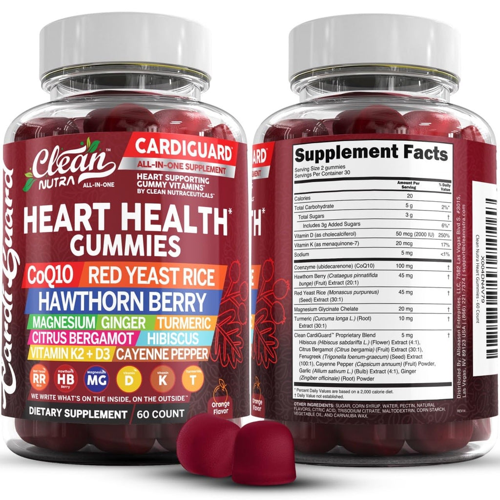 Clean Nutraceuticals CoQ10 Gummies – Dietary Supplement

