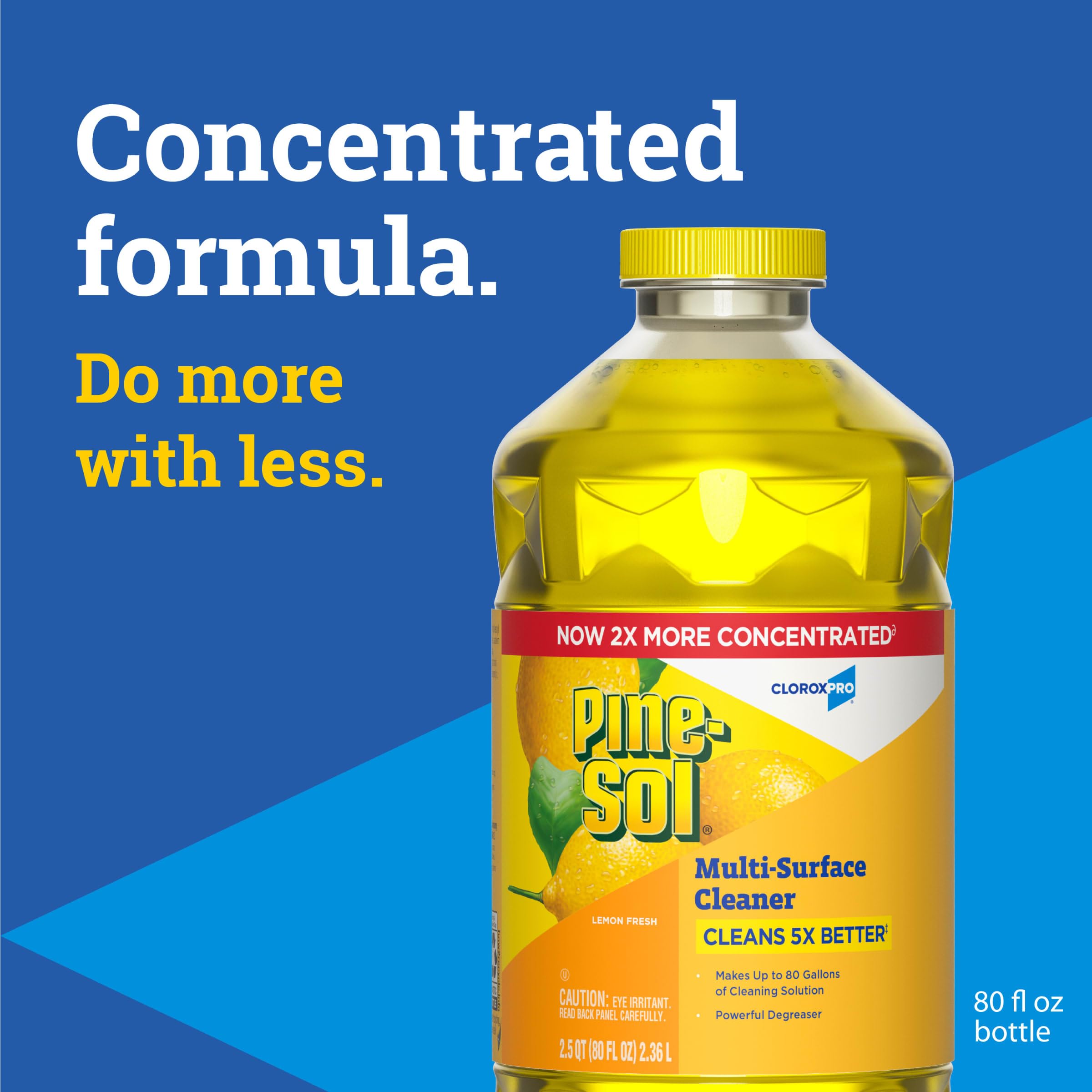 Pine-Sol Multi-Surface Cleaner by CloroxPro | Lemon Fresh

