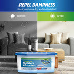 Ksend Moisture Absorber - Compact Closet Dehumidifier

