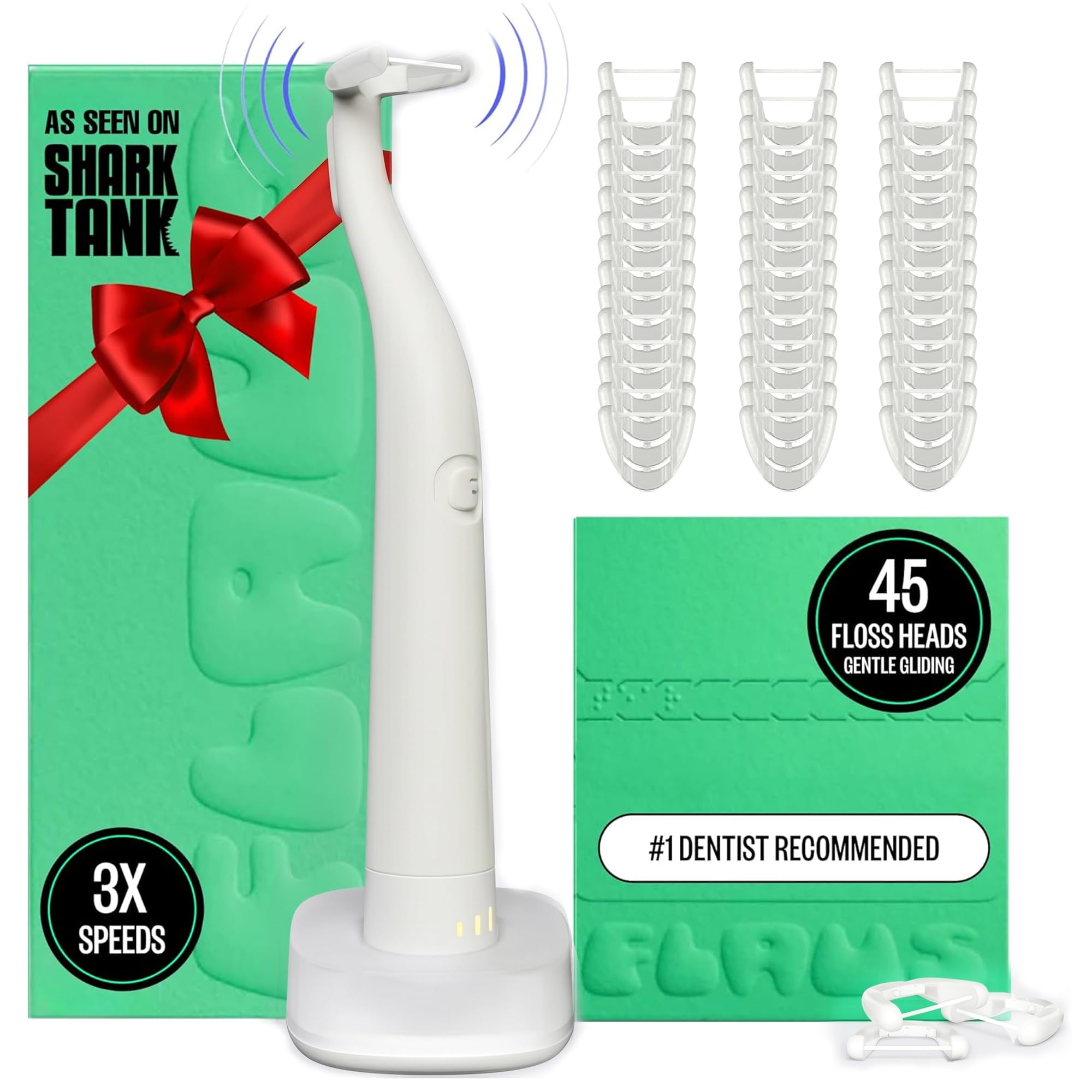 Flaus Electric Flosser - Water Floss Alternative for Teeth and Gums