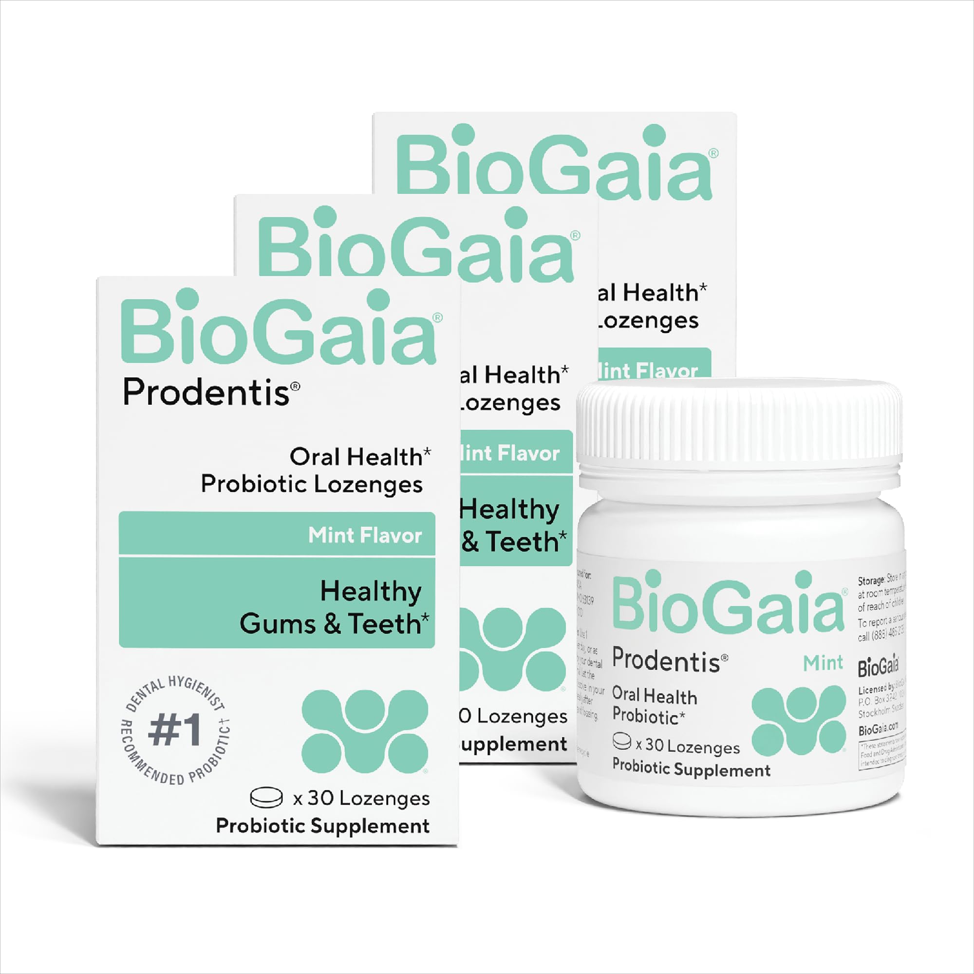 BioGaia Prodentis Dental Probiotic Lozenges | Healthy Gums

