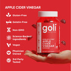 Goli Apple Cider Vinegar Gummies with B12 Beetroot

