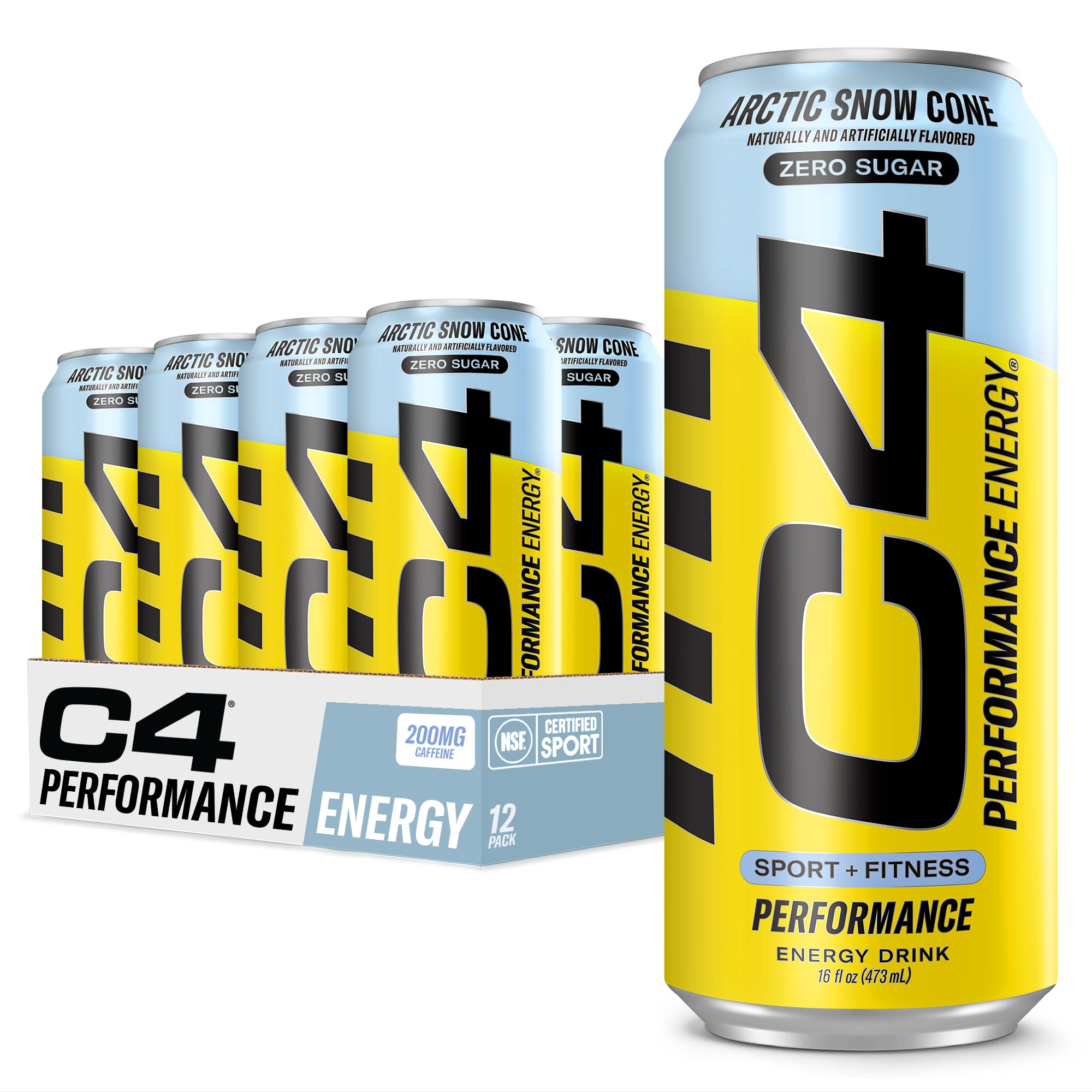 C4 Original Sugar Free Energy Drink for Pre-Workout