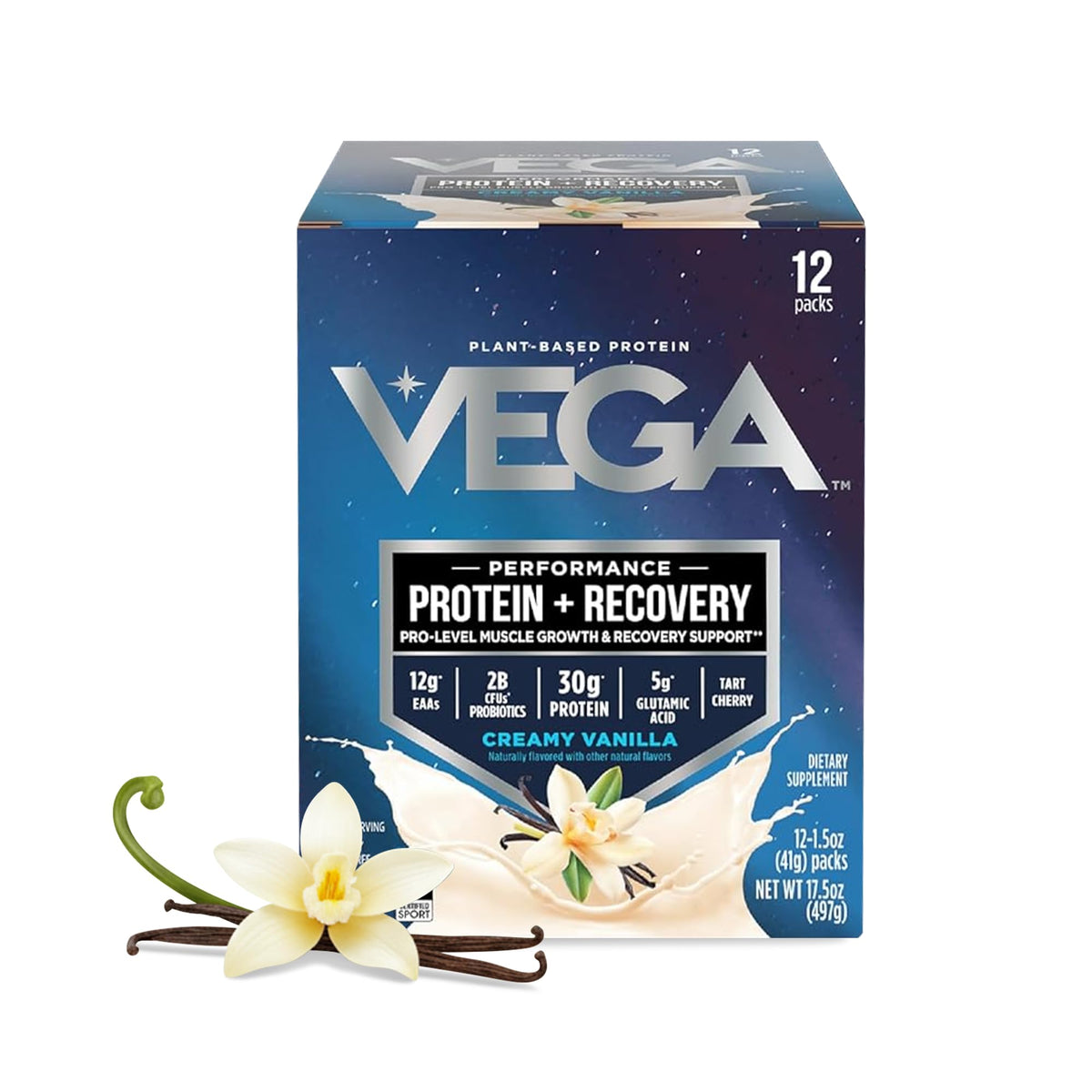 Vega Protein + Recovery Plant-Based Protein Powder