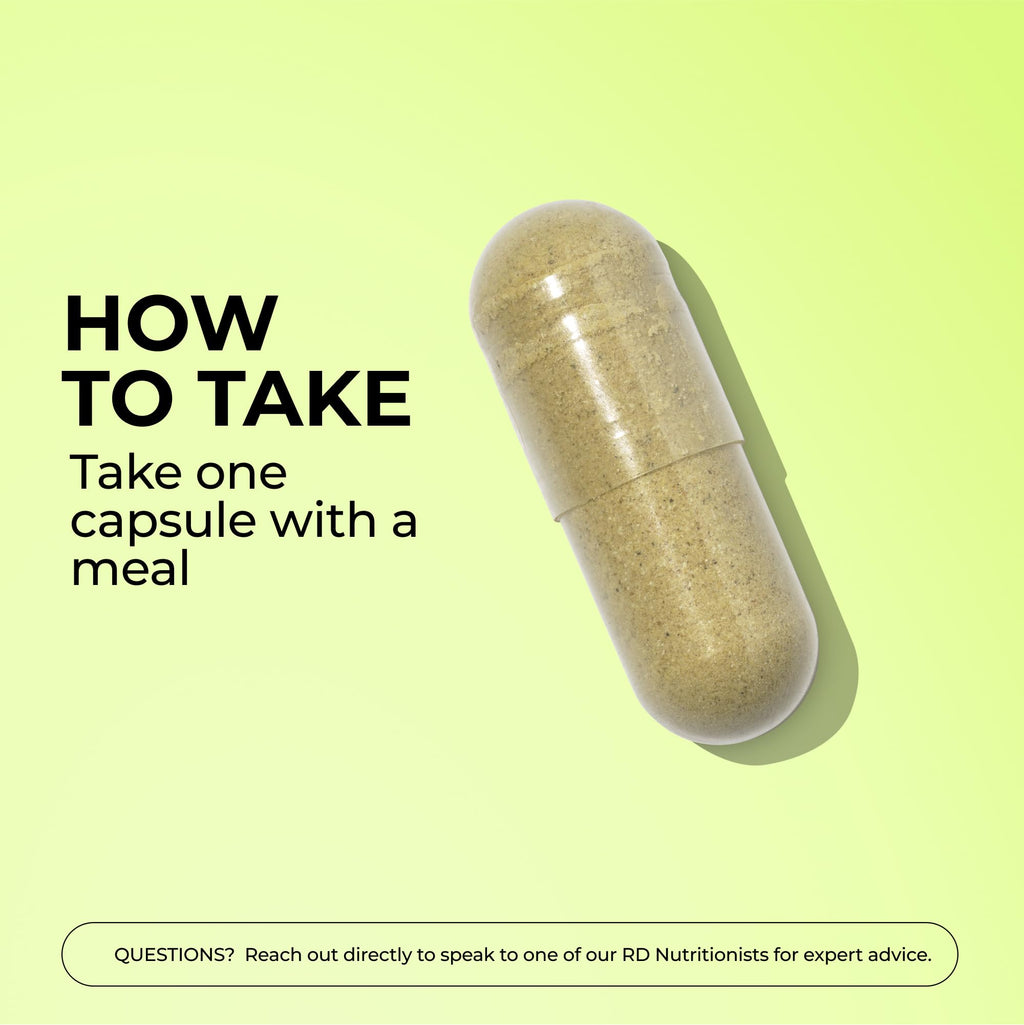 HUM Flatter Me Digestive Enzymes for Debloating and Digestion

