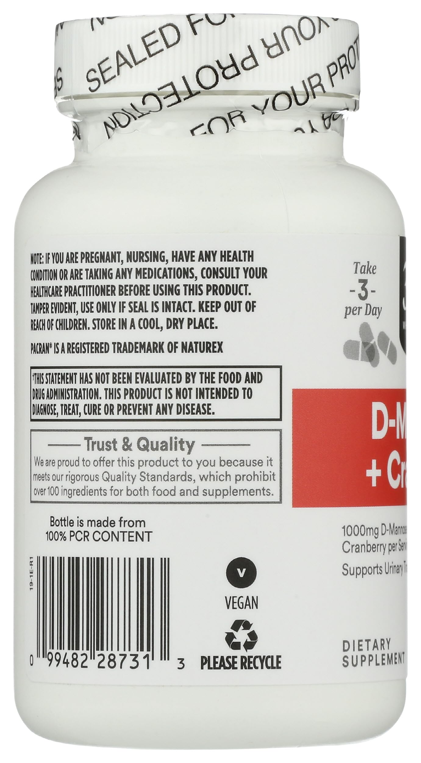 365 by Whole Foods Market D-Mannose Cranberry Urinary Health

