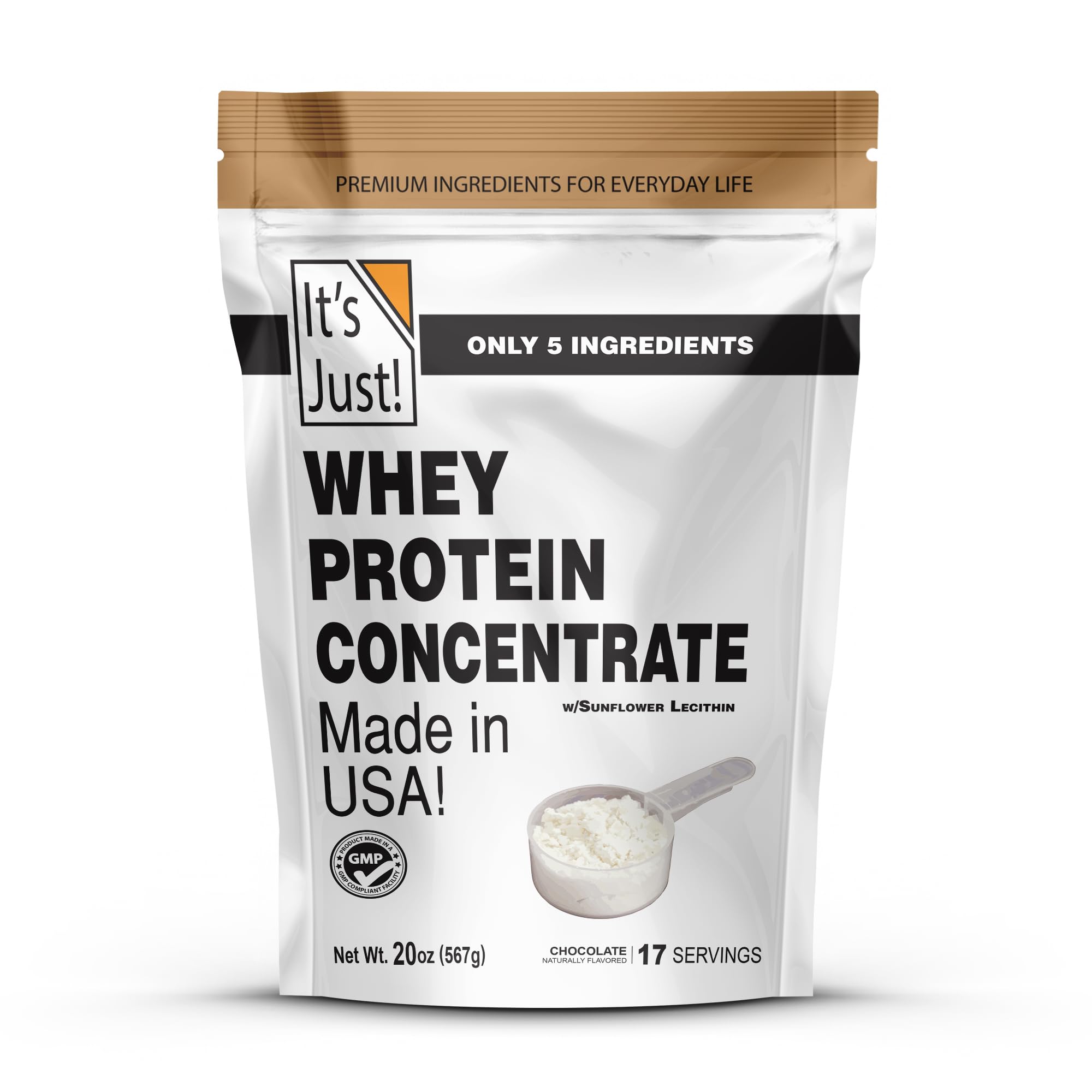 It's Just! 100% Whey Protein Concentrate Powder