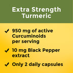 Nature Made Turmeric Curcumin with Black Pepper Extra Strength

