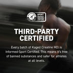 Kaged Creatine HCl Supplement | Superior Solubility

