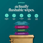 Goodwipes Flushable Wipes for Adults - Septic Safe

