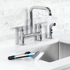 OXO Soap Dispensing Dish Scrubber

