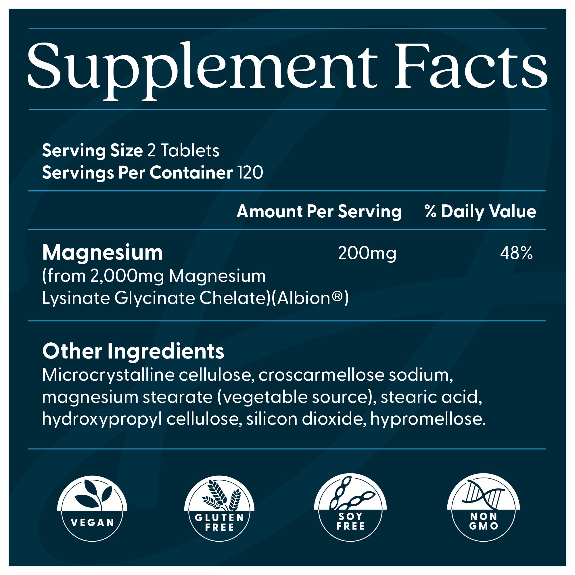 Doctor's Best Magnesium Glycinate Lysinate Tablets Sleep

