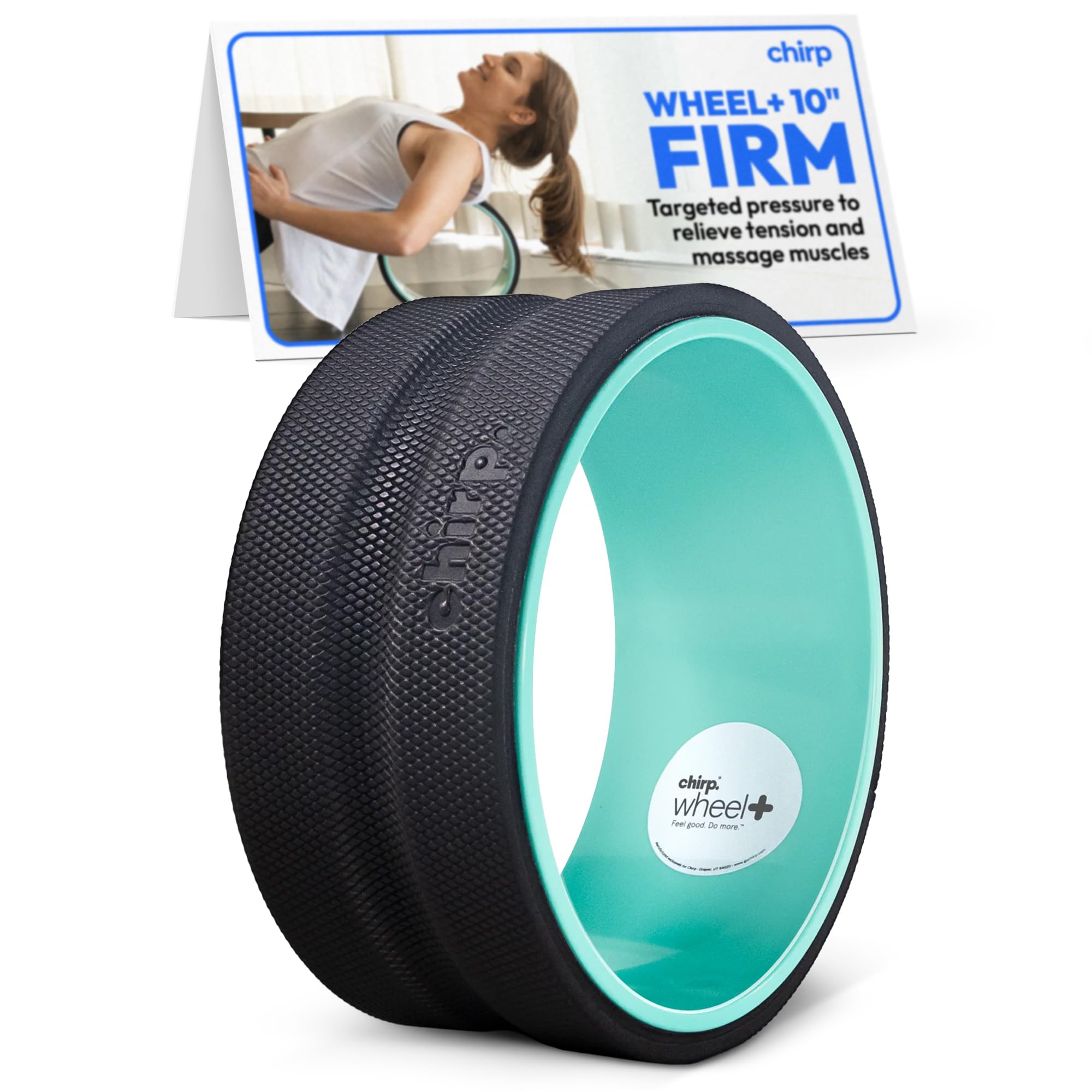 Chirp Wheel Foam Roller for Back & Neck Pain Relief

