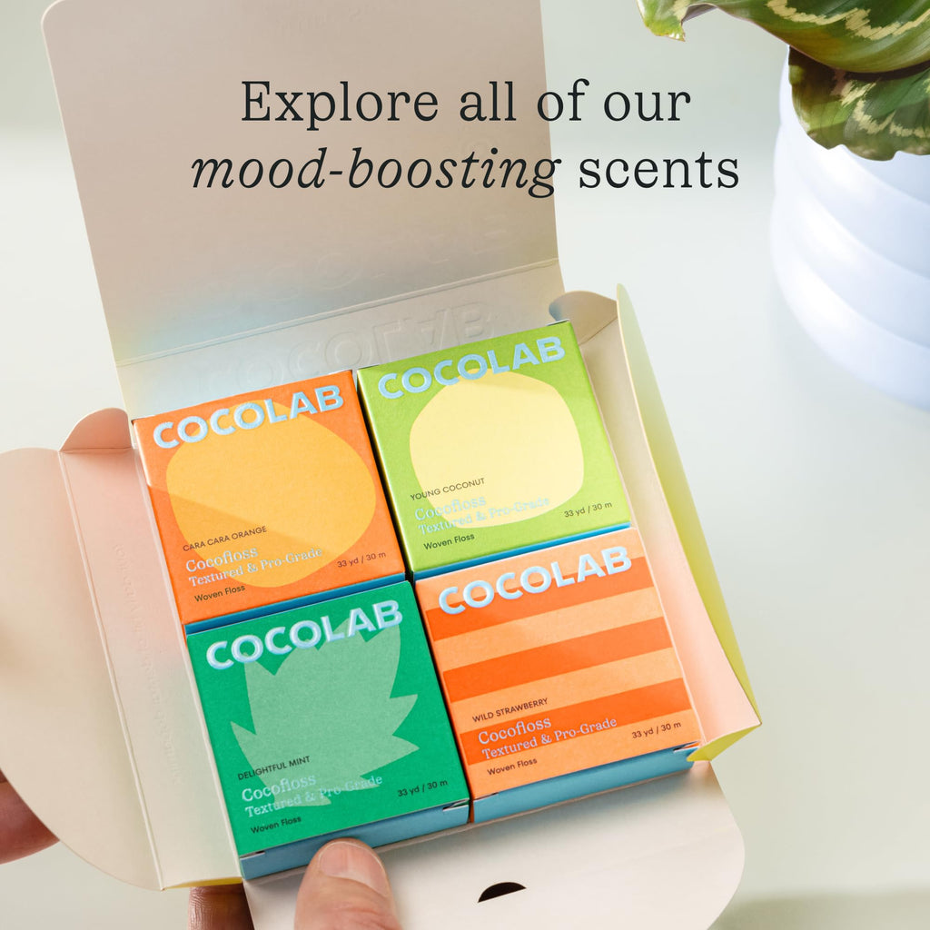 Cocofloss Expanding Woven Dental Floss by Cocolab

