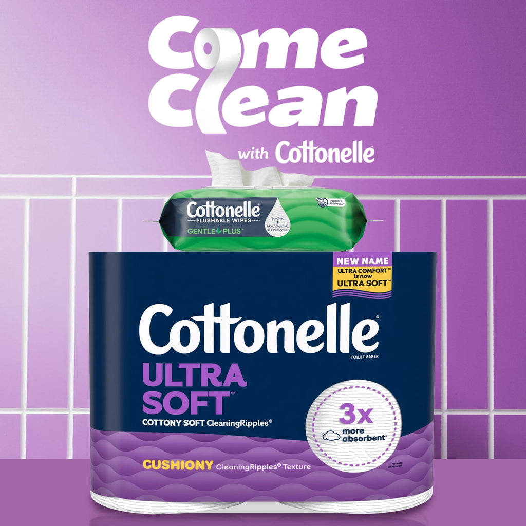 Cottonelle Ultra Soft 2-Ply Toilet Paper | CleaningRipples


