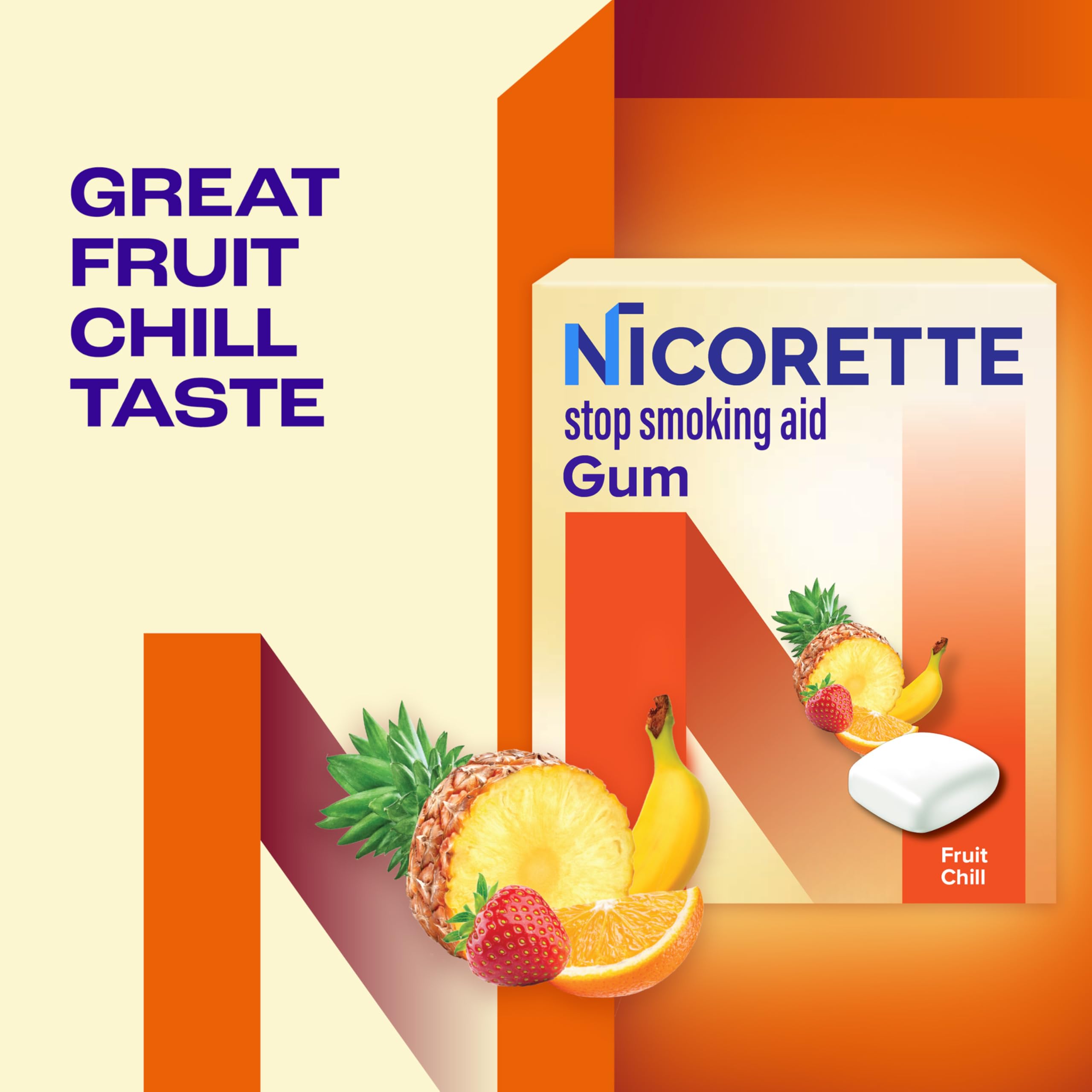 Nicorette Nicotine Gum Stop Smoking Aid – OTC NRT

