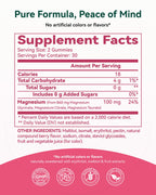 Magnesium Glycinate Gummies Sugar-Free Gluten-Free

