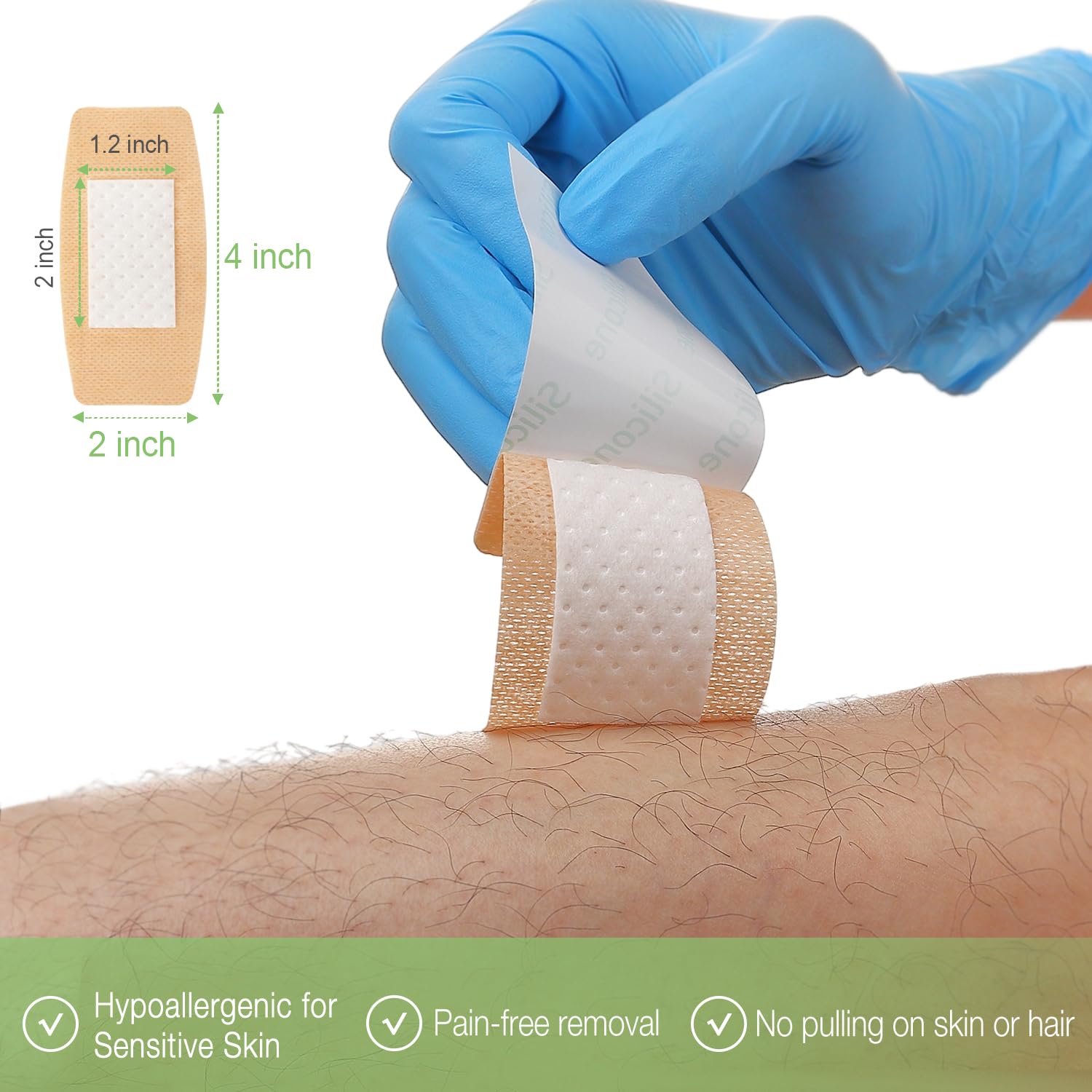 NeuHeils Silicone Bandages for Sensitive Skin

