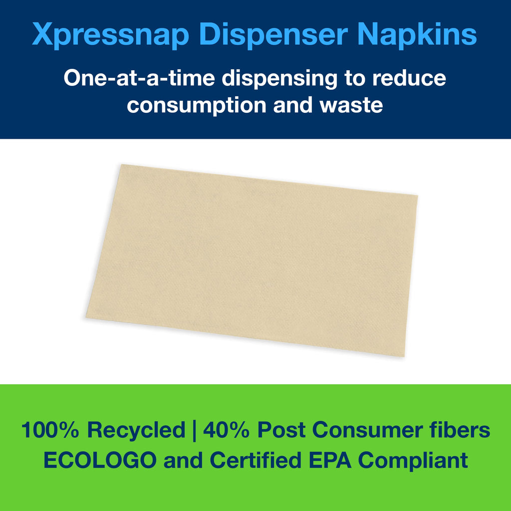 Tork Xpressnap Natural Dispenser Napkins

