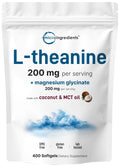Micro Ingredients L-Theanine & Magnesium Glycinate Dietary Supplement