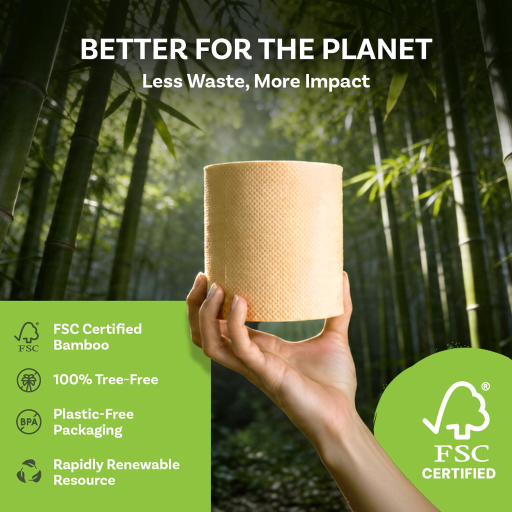 Bamboo Story 3-Ply Bamboo Toilet Paper FSC Certified

