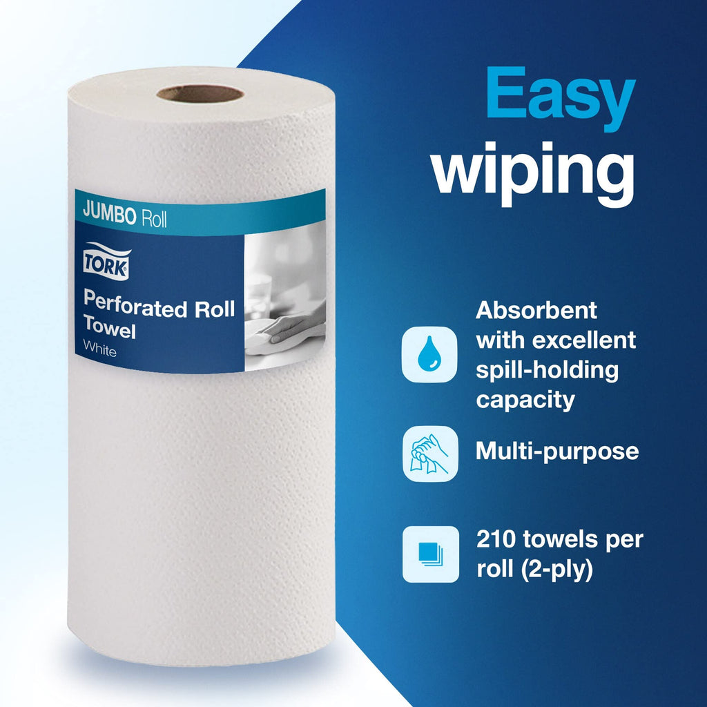 Universal Perforated Towel Roll - Two-Ply Kitchen Towels

