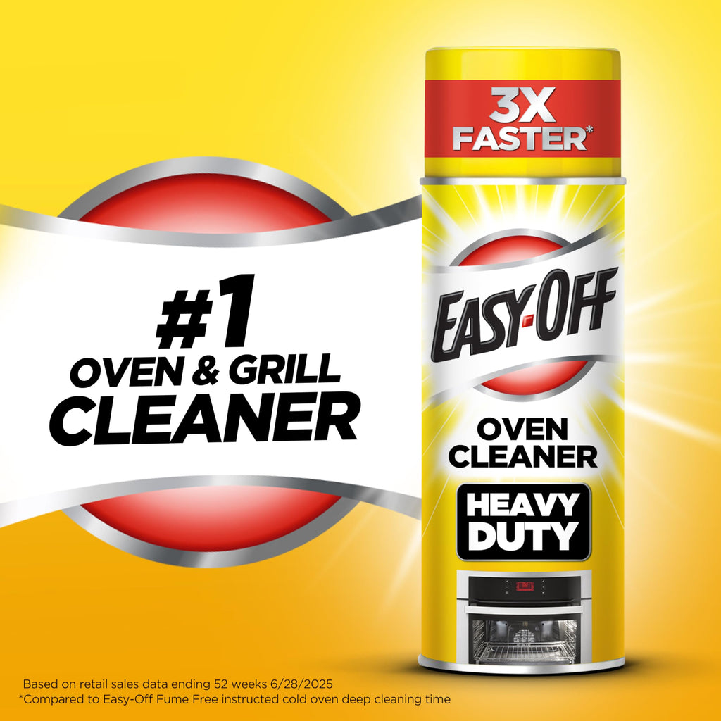 Easy-Off Heavy Duty Oven Cleaner | Fast Acting Degreaser

