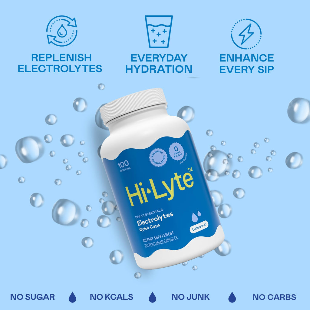 Hi-Lyte Electrolyte Capsules | Daily Hydration

