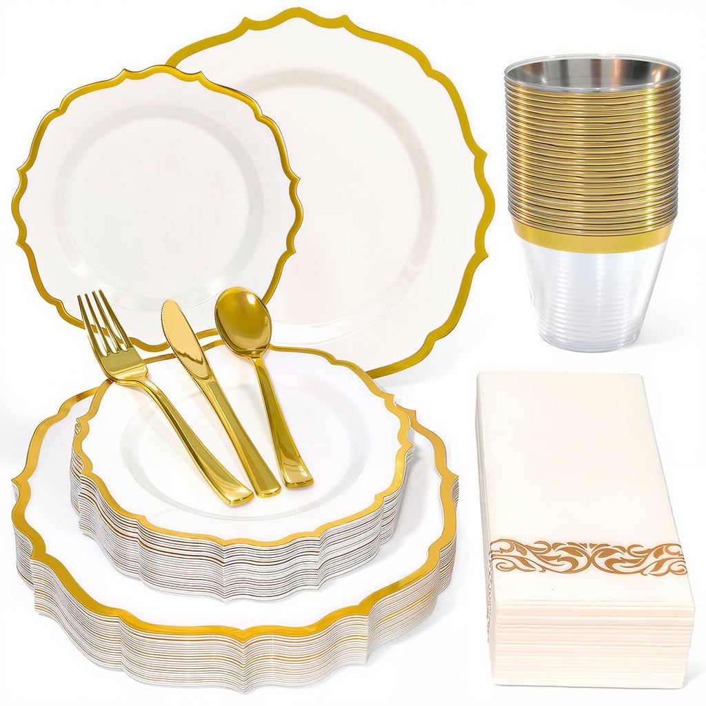 Disposable Plastic Dinnerware Set Glowserve

