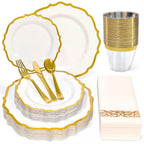 Disposable Plastic Dinnerware Set Glowserve

