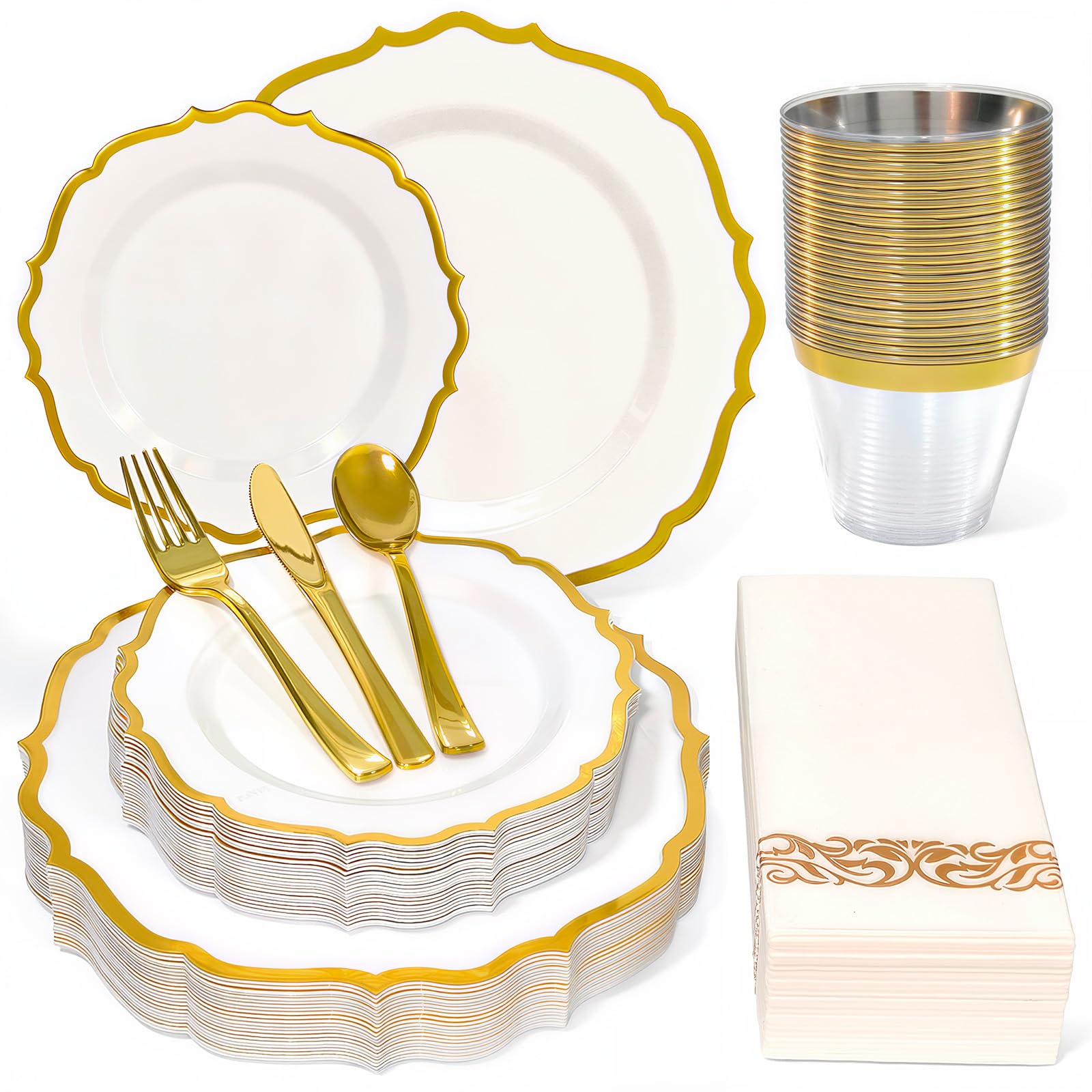 Disposable Plastic Dinnerware Set Glowserve

