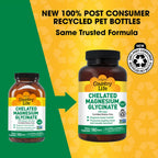 Country Life Chelated Magnesium Glycinate 400 mg

