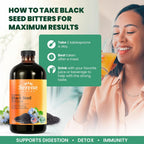 Serene Herbs Black Seed Bitters - Vegan Herbal Supplement

