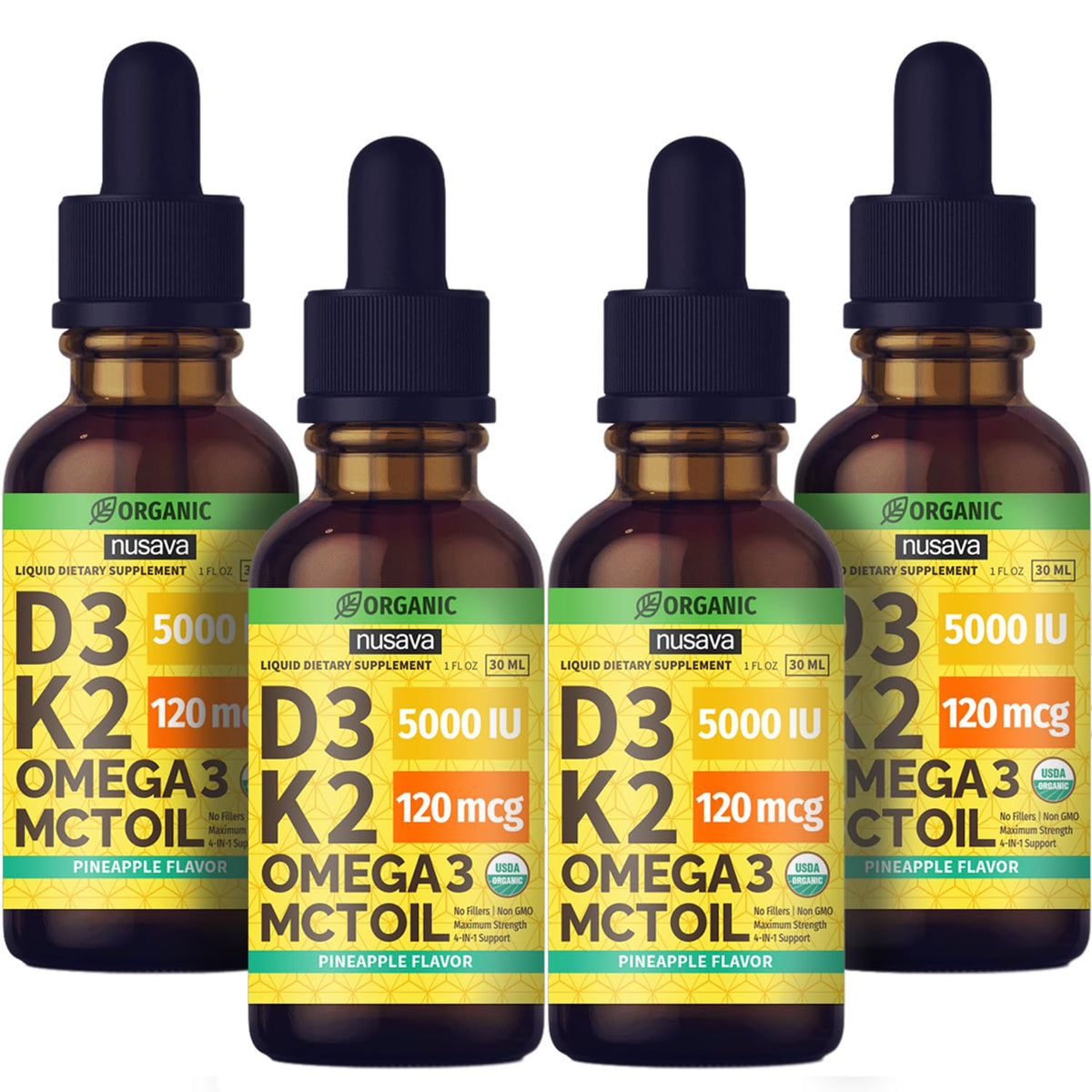 Vitamin D3 K2 Liquid Drops with Omega-3
