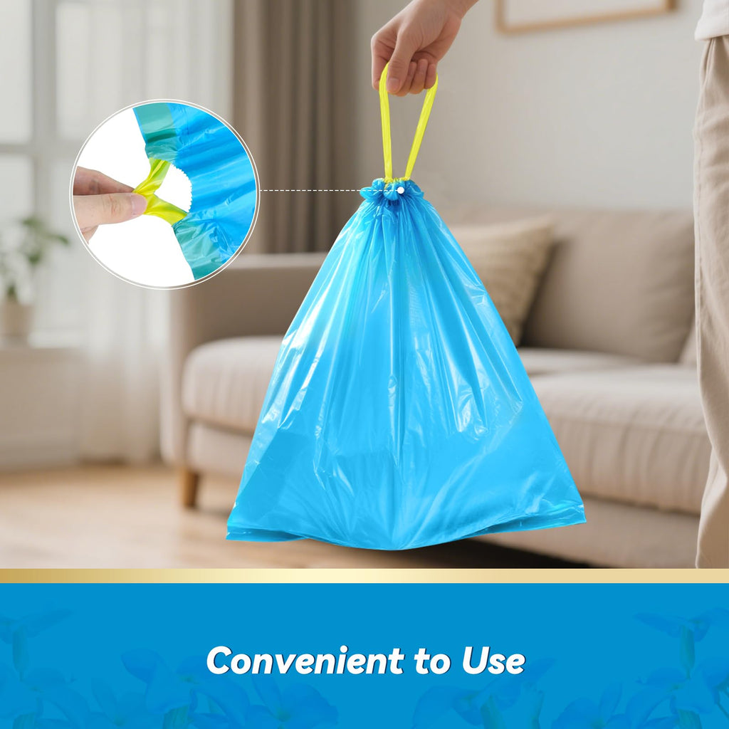 Trash Bags Tear-Resistant and Leak-Proof for Home & Office

