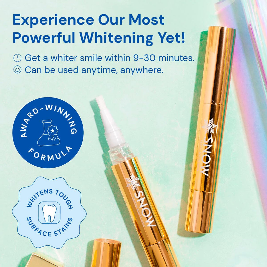 Snow Teeth Whitening Pen with Hydroxyapatite - Enamel-Safe

